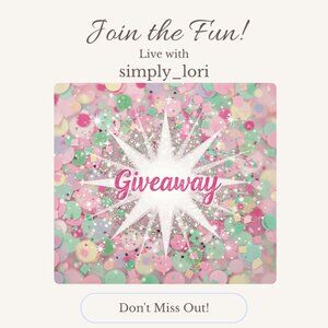 Lori's Live Show Giveaway!! 3/29/26
